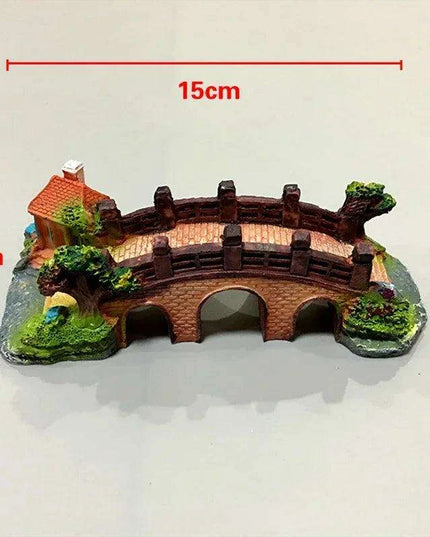 Charming Floral Serving Dish with Artistic Bridge Details