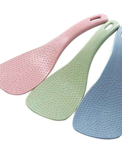 Comfort Grip Non-Stick Rice Spoon with Hanging Hole for Easy Storage