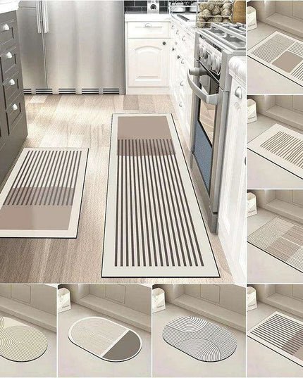 Ultra-Soft Diatomite Floor Mat - Highly Absorbent, Washable, and Non-Slip Rug for Kitchen and Bathroom
