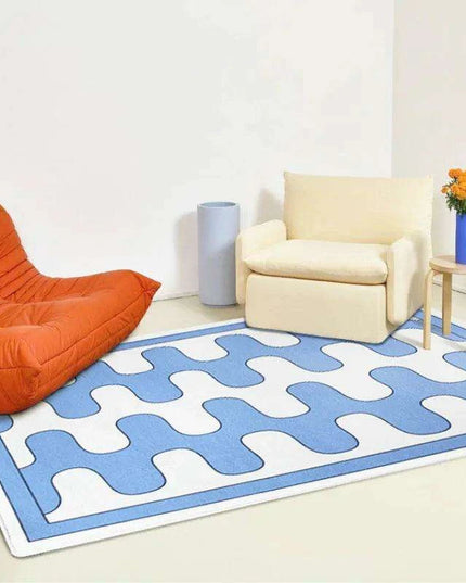 Regal Ruby Luxe Checkerboard Area Rug