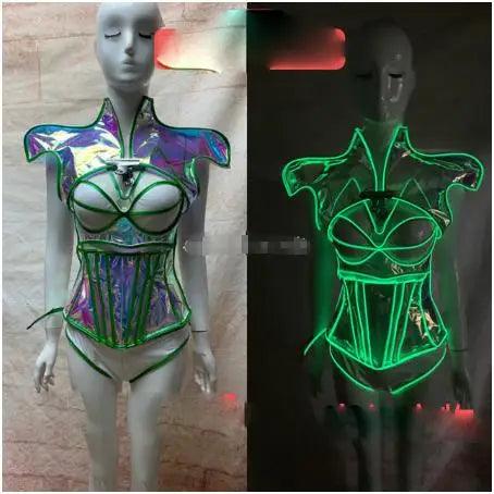 Radiant LED Performance Armor Suit for Women - Available in Two Eye-Catching Colors