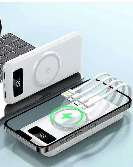 Ultra-High Capacity 200000 mAh Wireless Charger with Rapid Charging and LED Indicator - Your Ultimate Power Companion