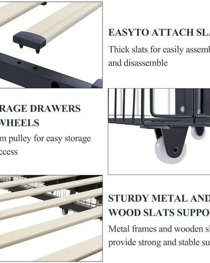 Chic Velvet Storage Bed with Adjustable Headboard and Spacious Drawers