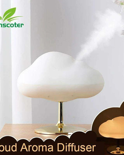 Nebula Mist Aromatherapy Diffuser – 270ML USB Humidifier with Color-Changing LED Night Light