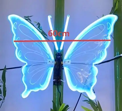 My Name LED Outdoor Decorative Butterfly - Vibrating Wings, 2/4 Pcs