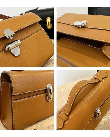 Luxe Genuine Leather Women's Satchel Handbag