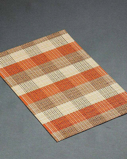 Sustainable Bamboo Dining Set – Elegant, Waterproof, and Heat-Resistant Placemats and Coasters for Every Occasion