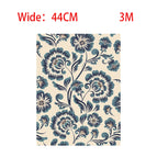 Brocade Blue Flower