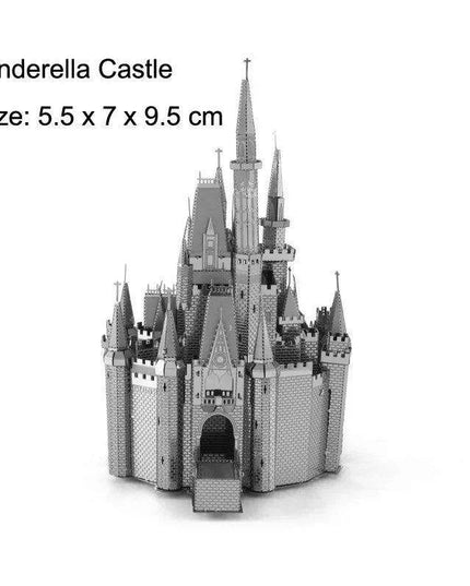 Global Landmark 3D Metal Puzzle Set: Construct and Discover Iconic Structures