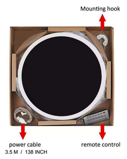 Large 12-Inch Digital LED Wall Clock with Alarm, Calendar, Temperature, and Humidity Display - Modern Home Decor with Smart Brightness Control