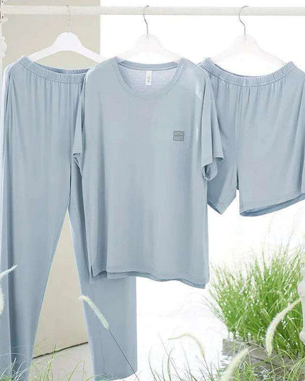 Women’s 3-Piece Modal Lounge Set with Chest Pad