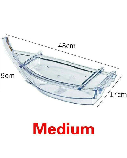 Elegant Sushi Boat Platter Set - Versatile Serving Dish for Asian Cuisine