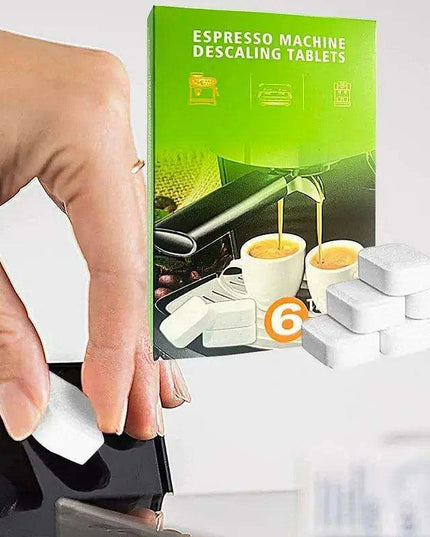 Espresso Machine Cleaning Tablets - 6-Pack Maintenance & Descaling Solution for Optimal Coffee Performance
