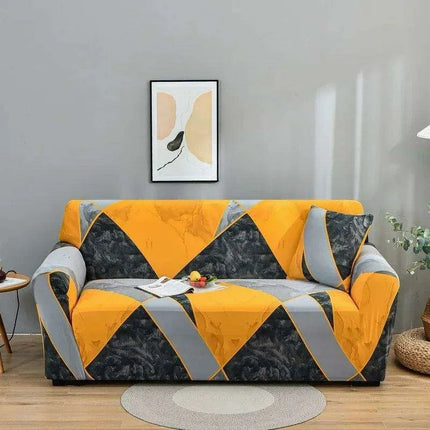 Colorful Stretchy Sofa Slipcovers for Loveseats and Sectionals