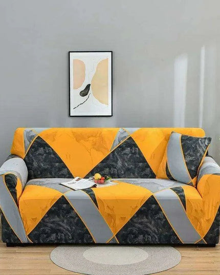 Colorful Stretchy Sofa Slipcovers for Loveseats and Sectionals