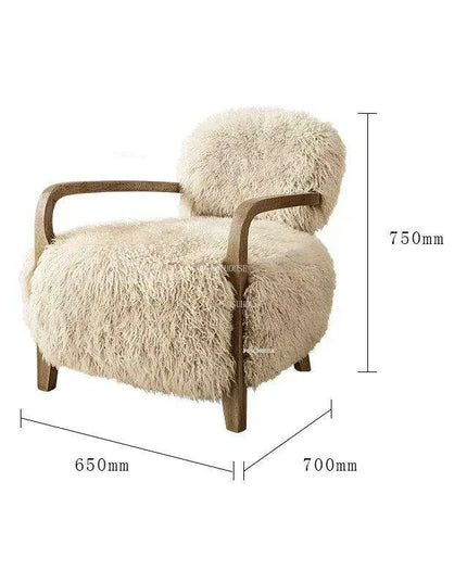 Opulent Moroccan-Inspired Wooden Armchair and Ottoman Set - Elegant Home Relaxation Duo