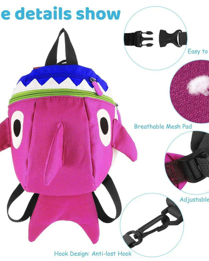 Kids Adventure Safety Backpack with Leash Harness for Explorers