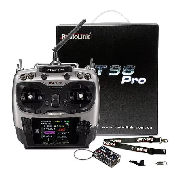 Radiolink AT9S Pro 10/12CH 2.4G RC Transmitter & R9DS Receiver for Dro