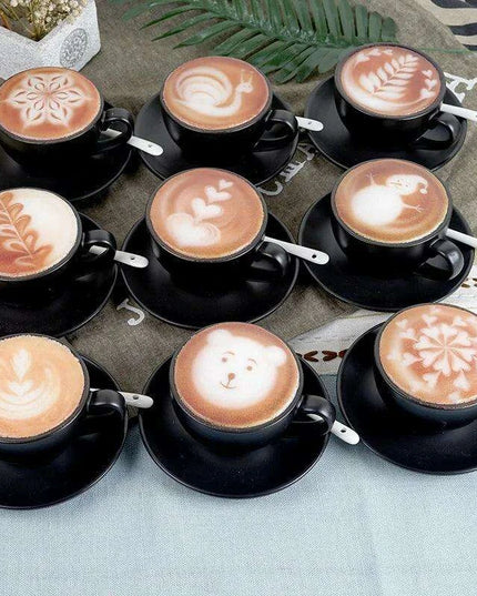 Realistic Decorative Cappuccino Cup for Elegant Home and Event Displays