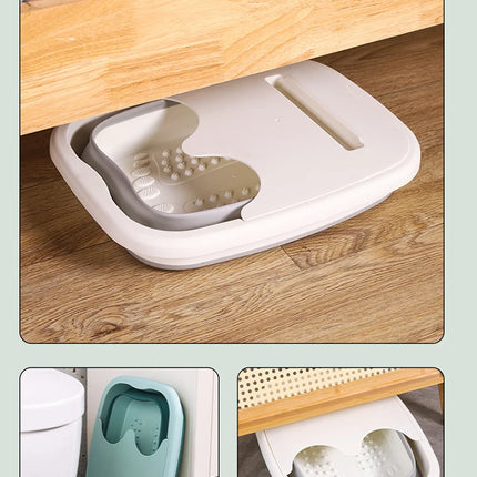 Foldable Footbath Spa Bucket with Acupoint Massage