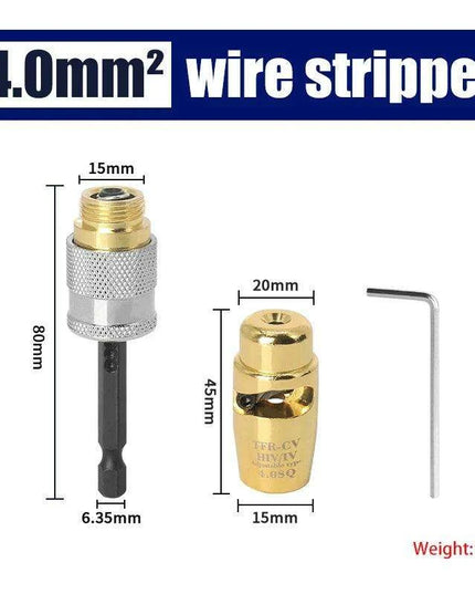 Lightweight Aluminum Wire Stripping Toolkit for Electricians: Efficient and Portable Solution