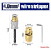 Aluminum Electrician's Wire Stripping Kit - Portable Tool for Efficient Wire Stripping