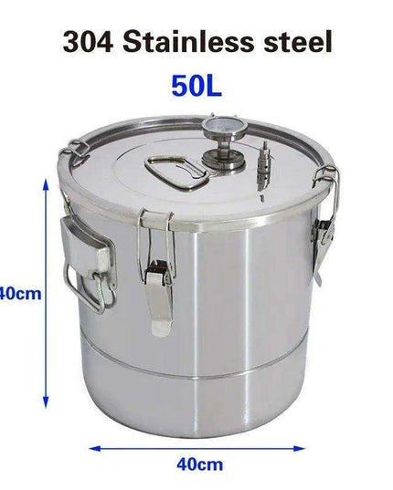 Precision Temperature-Controlled Stainless Steel Fermenter for Craft Beer and Wine Production