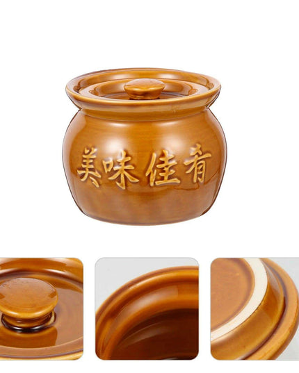 Ceramic Clay Cooking Pot - Your Ultimate Kitchen Essential for Hearty Soups and Stews