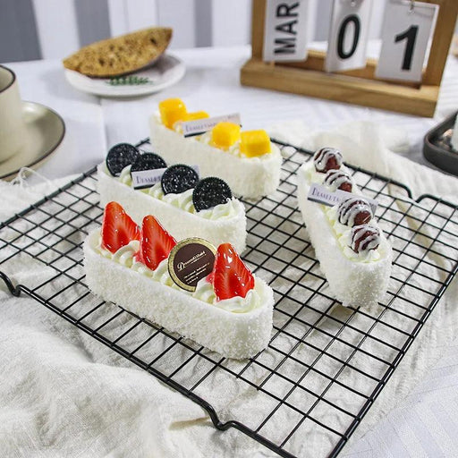 Lifelike Artificial Fruit Cake Model for Photography and Home Decoration - FCYY-043