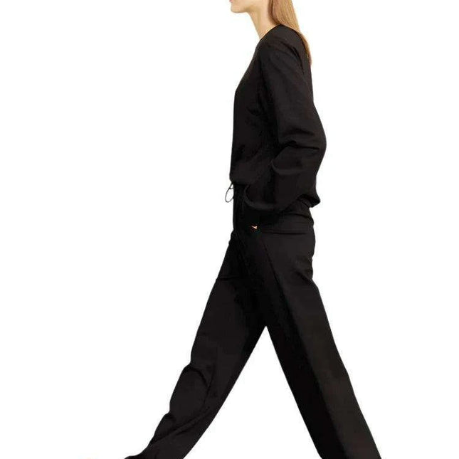 Cozy Sweatshirt, Relaxed Wide Leg Pants, and Versatile Skirt