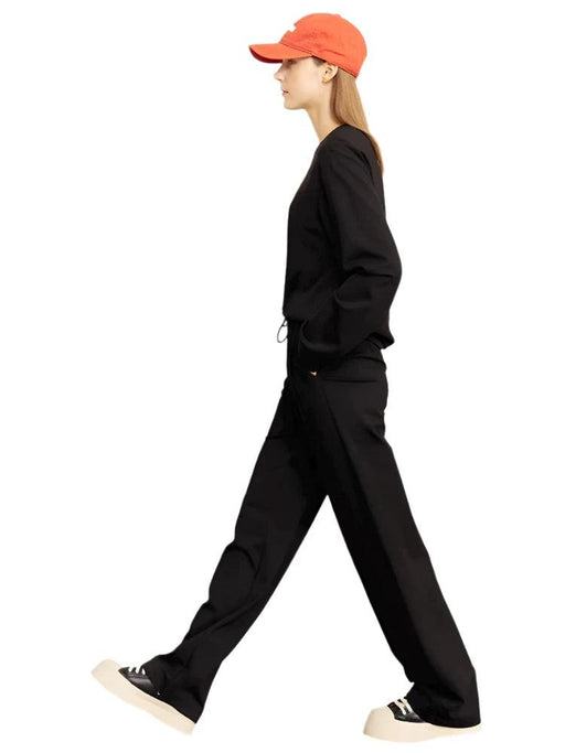 Cozy Sweatshirt, Relaxed Wide Leg Pants, and Versatile Skirt