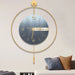 Pendulum Big Size Wall Clock Living Room Quartz Large 3D Wall Clock