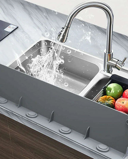 Silicone Sink Splash Shield: Essential Kitchen Tool for Effortless Cooking Clean-Up