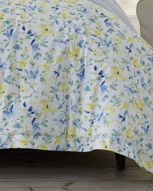 Luxury Cotton Comforter Set with Reversible Design and Bonus Shams - Free Shipping included