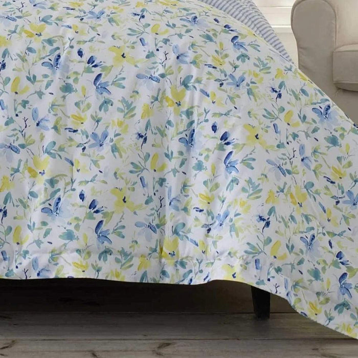 Luxury Cotton Comforter Set with Reversible Design and Bonus Shams - Free Shipping included