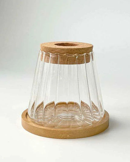 Chic Hydroponic Glass Vase - Modern Mini Planter for Stylish Home Decor