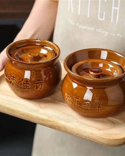 Culinary Artisan's Premium Clay Stew Pot Collection - Elevate Your Cooking Skills
