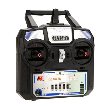 Flysky FS-i4 2.4GHz 4CH Radio Transmitter with FS-A6 Receiver for RC A