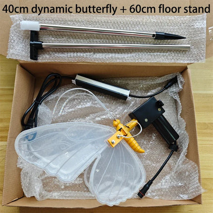1PC 12V Led Outdoor Simulation Dynamic Static Butterfly Lights for Festival Home Decor Holiday Wedding Party Diy Decorations 1pc-12v-led-outdoor-simulation-dynamic-static-butterfly-lights-for-festival-home-decor-holiday-wedding-party-diy-decorations