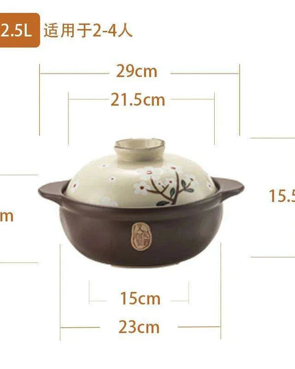Authentic Japanese Clay Cookware Set for Exquisite Home Cooking