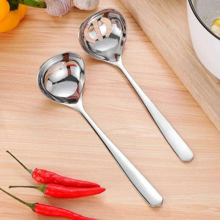 Sophisticated Stainless Steel Ladle Set with Extended Handles for Effortless Cooking