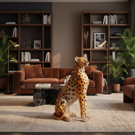 Home Decor Leopard Statue Gardens Ornament Creative Courtyards Decorat Garden Sculptures home-decor-leopard-statue-gardens-ornament-creative-courtyards-decorative-simulated-animal-sculpture-housewarming-opening-gift