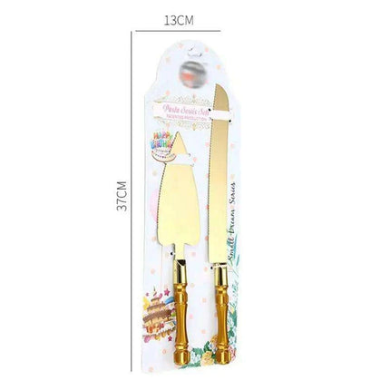 Ergonomic Stainless Steel Knife Set for Bread Cutting and Cake Decoration