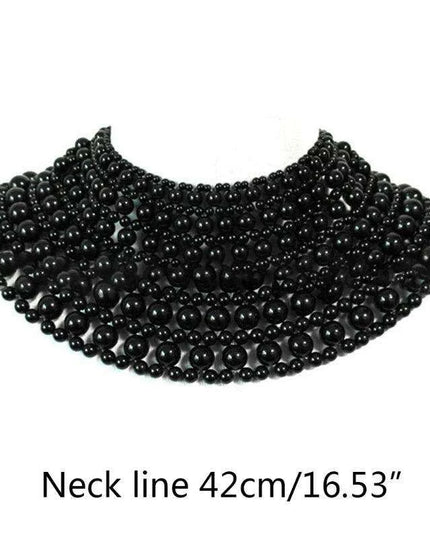 Pearl Elegance Choker and Body Chain Set