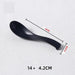 Stylish Melamine Soup Spoon for Ramen, Wontons, and Dumplings - High-Quality Kitchen Essential