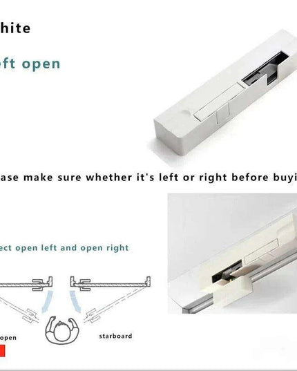 Hydraulic Soft-Close Door Buffer for Wood & Metal - Safe, Silent, and Easy to Install