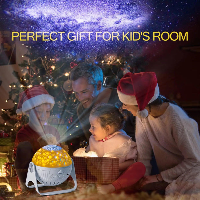 7-in-1 LED Galaxy Projector Night Light Christmas Birthday Gift