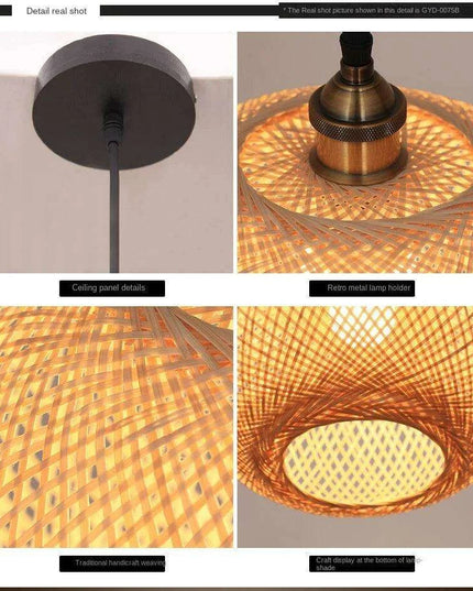 Artisan Bamboo Chandelier - Transform Your Space with Handcrafted Radiance