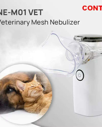 VET Ultra-Quiet Portable Veterinary Nebulizer NE-M01