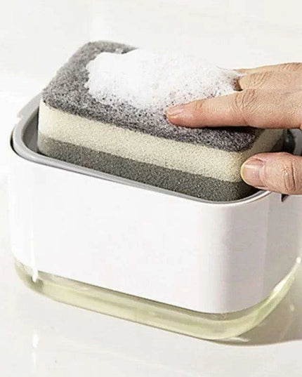 Sleek Touchless Liquid Soap Dispenser for Effortless Kitchen Cleanliness